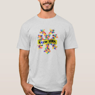 KREW YORK STREET STIL - PAINT SPLOTCHES T SHIRT