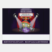 Krewe Flyter - Harahan & River Ridge Sign