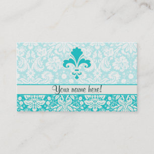 Kricka Fleur de lis Visitkort