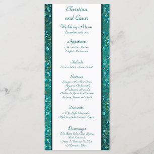 Kricka för arab för 25 menykort meny