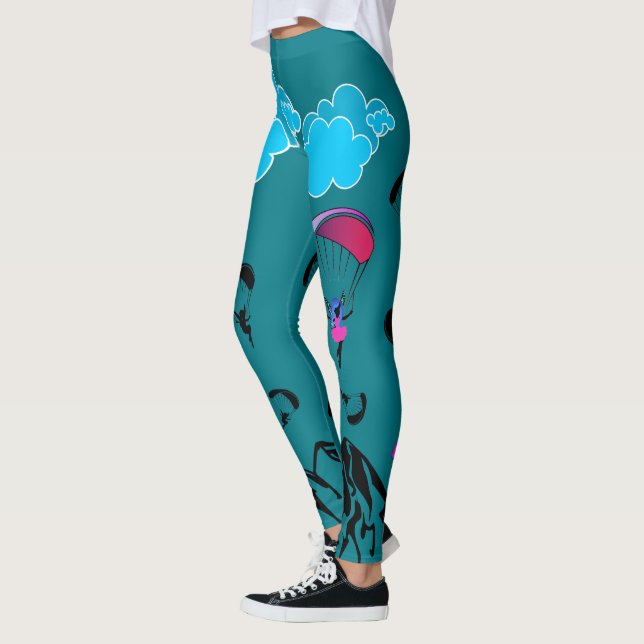 Kricka för damasker för Paraglidingskälmskt Leggings (Vänster)