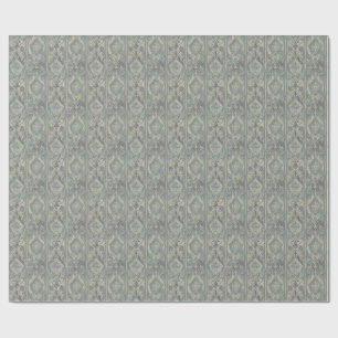 Kricka och varm beige damast presentpapper