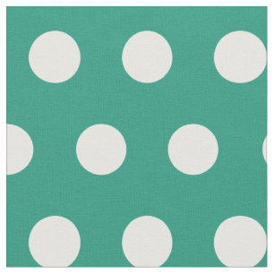Kricka- och vitpolka dotstyg tyg