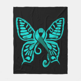 Krickabandfjäril! Ullfilt Fleecefilt