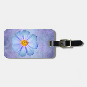 Krickablått och Violetdaisy på purpurfärgad Bagagebricka
