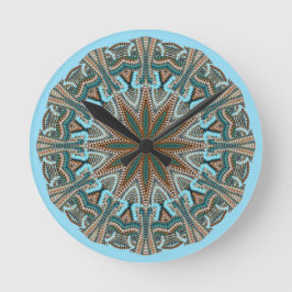 KrickaFaux-sticka design Rund Klocka