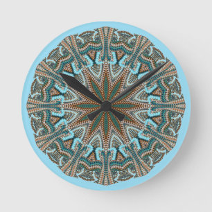 KrickaFaux-sticka design Rund Klocka