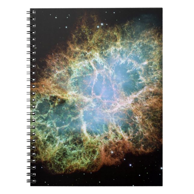 KrickakrabbaNebula Anteckningsbok Med Spiral (Framsidan)