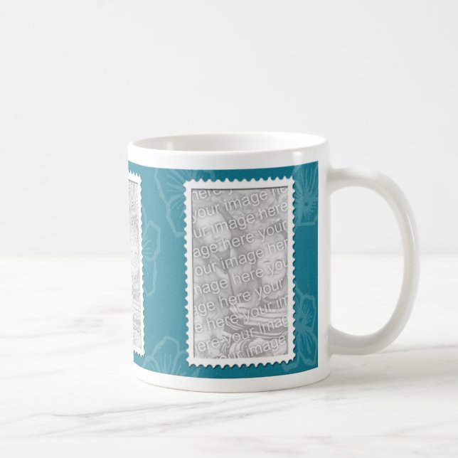 krickamall för 3 foto kaffemugg (Höger)
