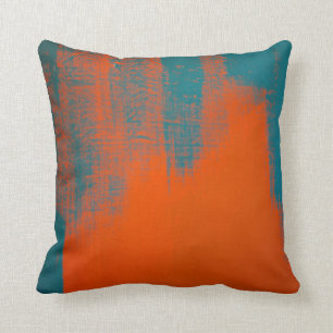 Krickan och den orange designen skrivar/borstar kudde