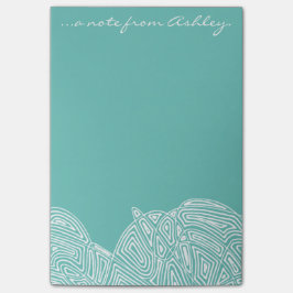 Krickan vinkar post-it block