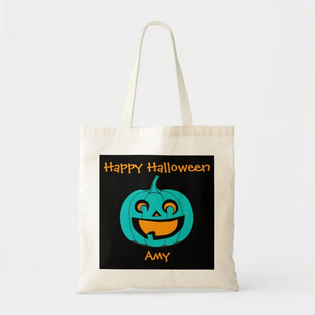 KrickapumpaHalloween fest hänger lös Tygkasse (Framsidan)