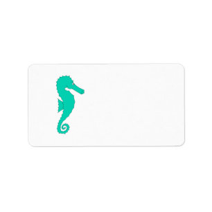 KrickaSeahorse Adressetikett