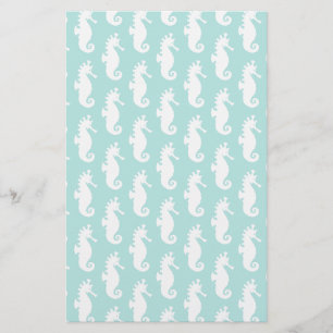 KrickaSeahorsemönster 1 Brevpapper