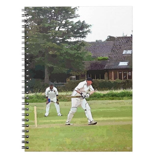 KRICKET ANTECKNINGSBOK (Framsidan)