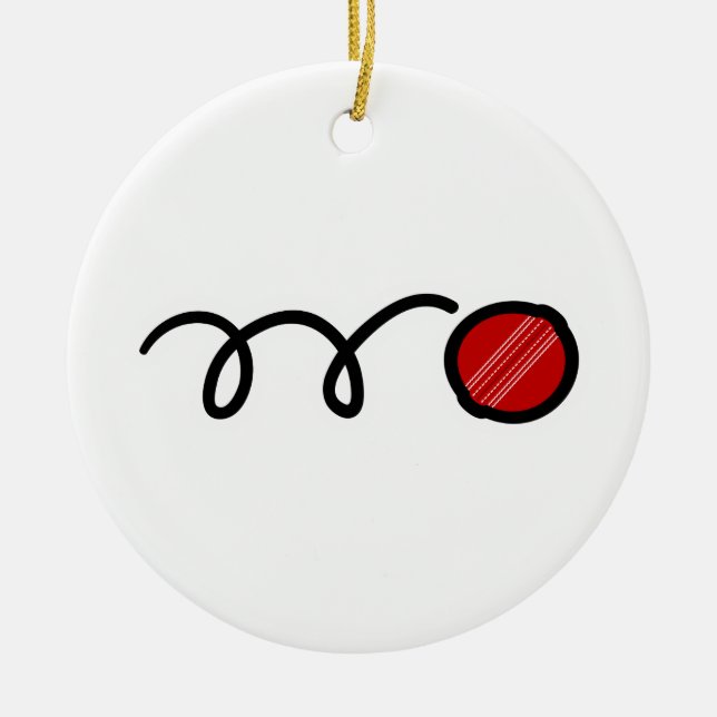 Kricket Julgransprydnad Keramik (Framsidan)