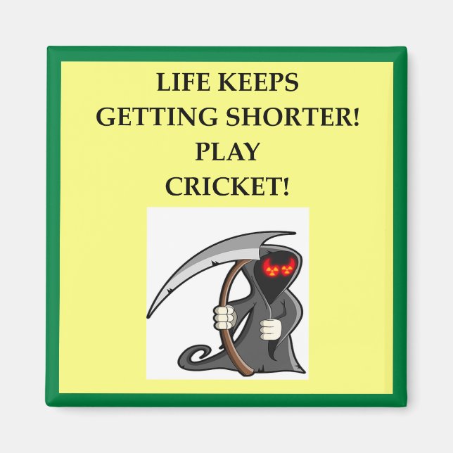 KRICKET MAGNET (Framsidan)