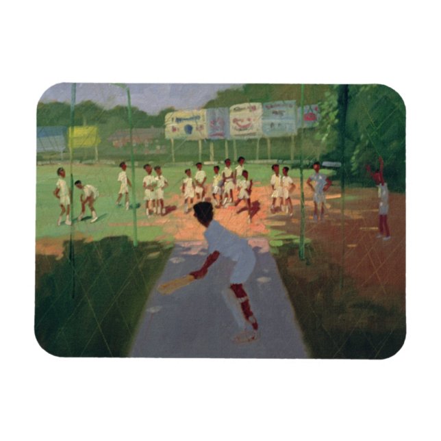 Kricket Sri Lanka Magnet (Horisontell)