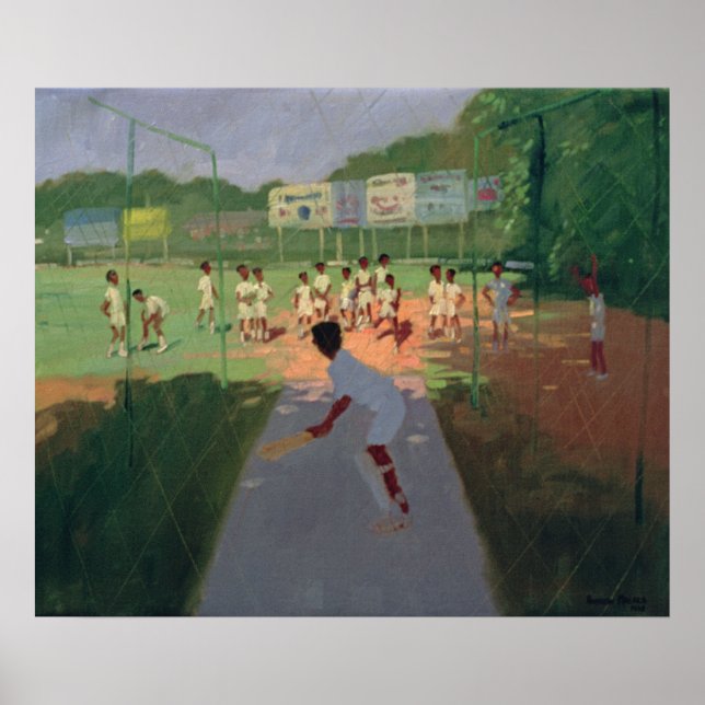 Kricket Sri Lanka Poster (Framsidan)