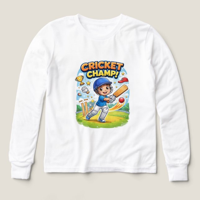 Kricket  t shirt (Design framsida)