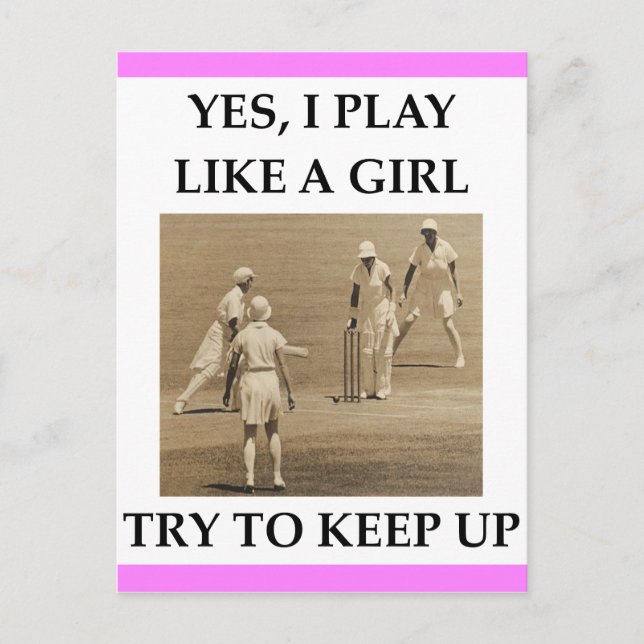 KRICKET VYKORT (Framsida)