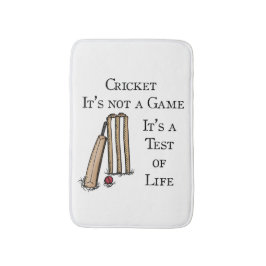 Kricketspelare, cricket badrumsmatta