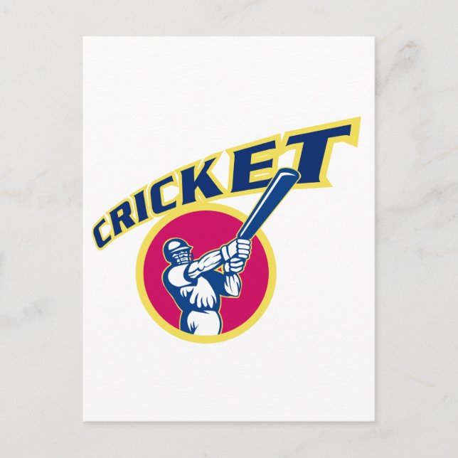 Kricketsportsbataljoner som slår vykort (Framsida)