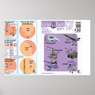 Kriegbot täcker affischen poster