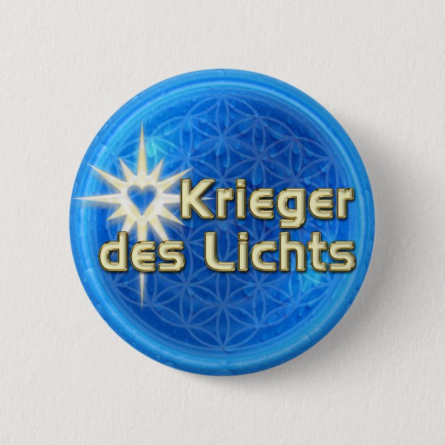 KRIEGER DES LICHTS | Blume des Lebens Knapp (Framsida)