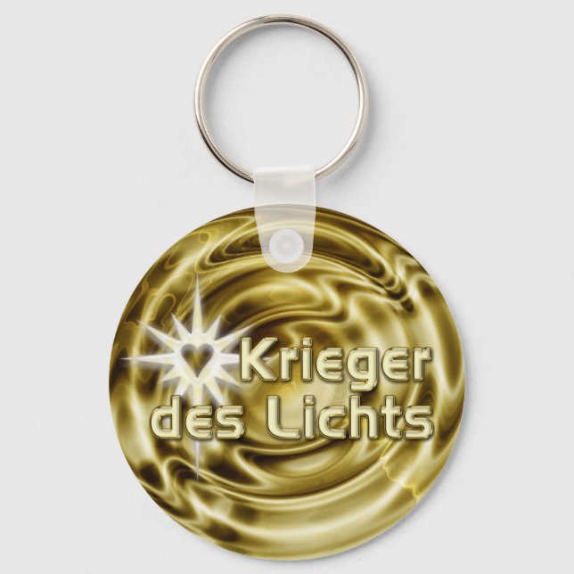 KRIEGER DES LICHTS | Golden vågar Nyckelring (Framsida)
