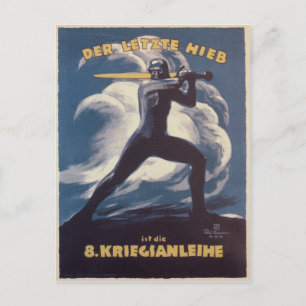Kriegianleihe Propaganda Poster Vykort