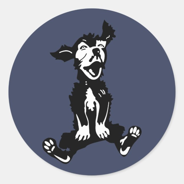 Kriegsmarine U-30 Emblem Runt Klistermärke (Framsida)