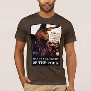Krig är fienden tee shirt