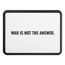 Krig är inte svarstexten mot krig dragkroksskydd