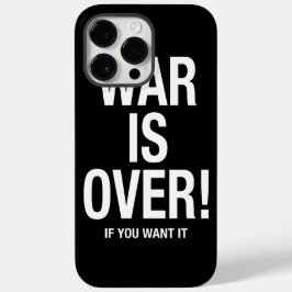 Krig är över
