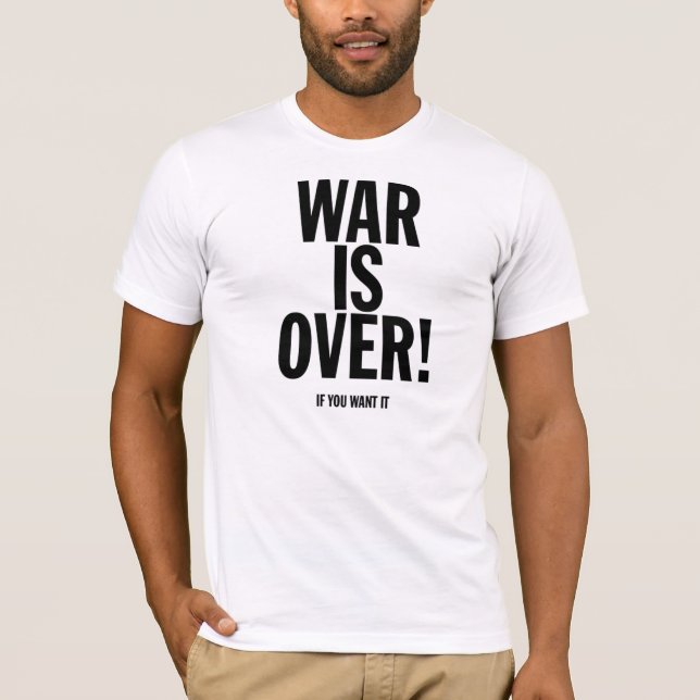 krig är över (om du önskar det), t-shirt (Framsida)