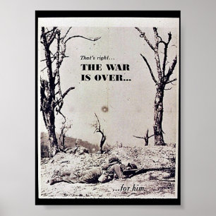Krig är över poster