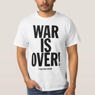 Krig är över Ron Paul Shirt T-shirt