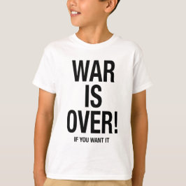 Krig är över t shirt
