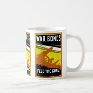 Krig Bonds ~ Mata vapnen Kaffemugg