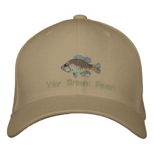 Krig Bream Hat Broderad Keps