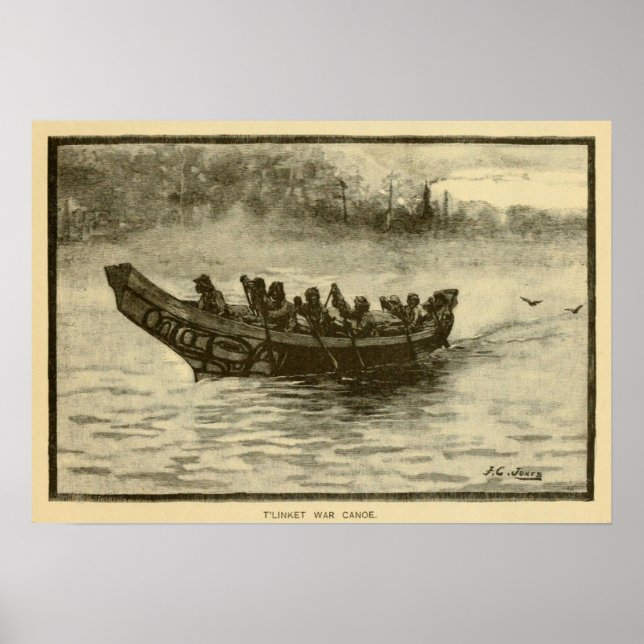 krig canoe poster (Framsidan)