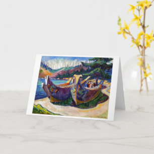 Krig Canoes Emily Carr Kort