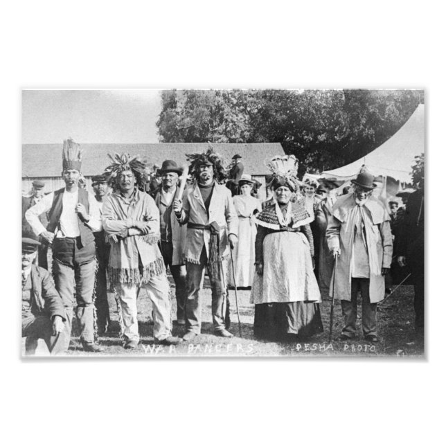 Krig Dancers Louis Pesha Photo Walpole Island Fototryck (Framsidan)