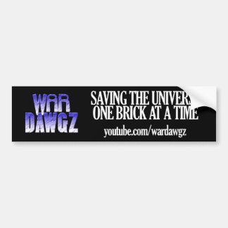 Krig Dawgz Bumper Sticker Bildekal