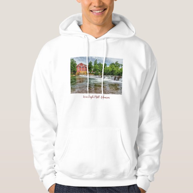Krig Eagle Mill och Waterfall Hoodie (Framsida)