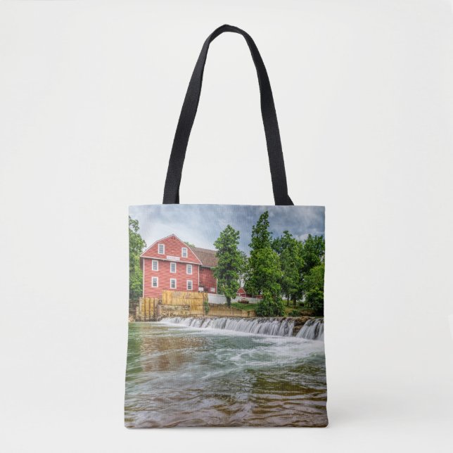 Krig Eagle Mill och Waterfall Tygkasse (Framsida)