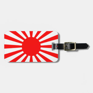 Krig Flagga i den kejserliga japanska armén Bagagebricka