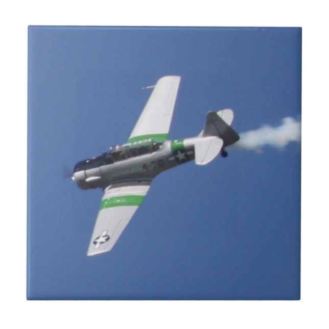 Krig Flygplan Kakelplatta (Framsidan)