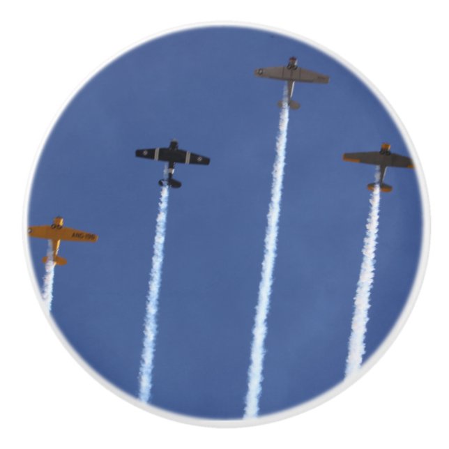 Krig Flygplan Knobs Knopp (Framsidan)